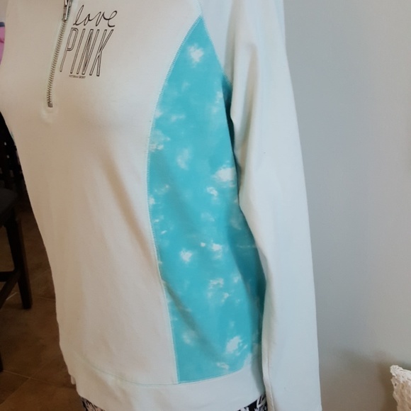 Women's PINK Victoria's Secret half zip - Picture 3 of 5